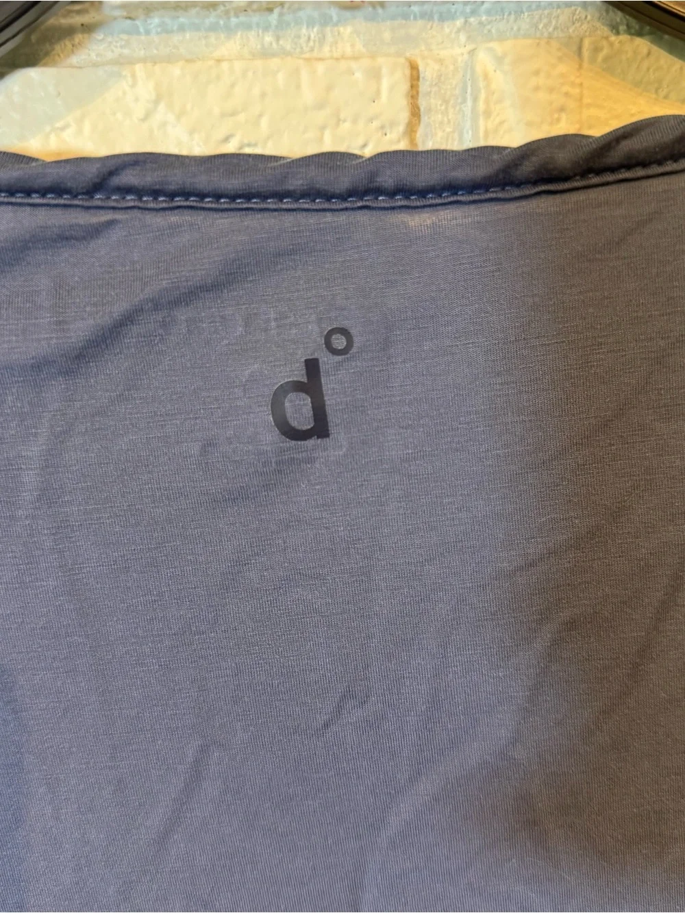 Dagsmejan Blue Nattcool Sleep Tech Pajama Shirt Womens XL
